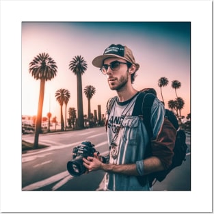 Content Creator in California Posters and Art